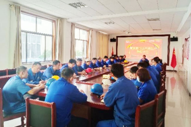 晨宇电气高铁牵引变压器生产誓师大会